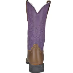 Roper Women's Purple Shaft Cowgirl Boots -Western Fashion Ladies img65034 roper women s purple shaft cowgirl boots
