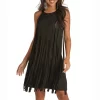 Rock & Roll Cowgirl Women's Microsuede Fringe Dress