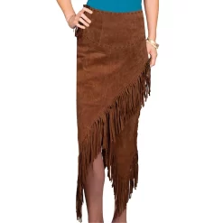 Scully Women's Fringe Wrap Skirt 6 Scully Women's Fringe Wrap Skirt -Western Fashion Ladies img66407 scully women s fringe wrap skirt