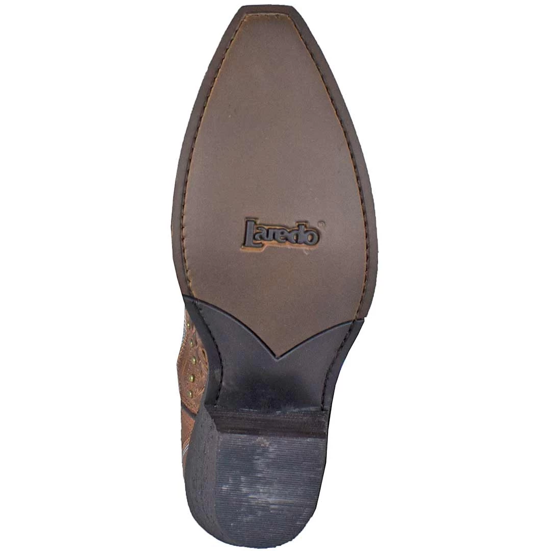 Laredo Women's Sidewind Leather Cowgirl Boots 7 Laredo Women's Sidewind Leather Cowgirl Boots - Image 7