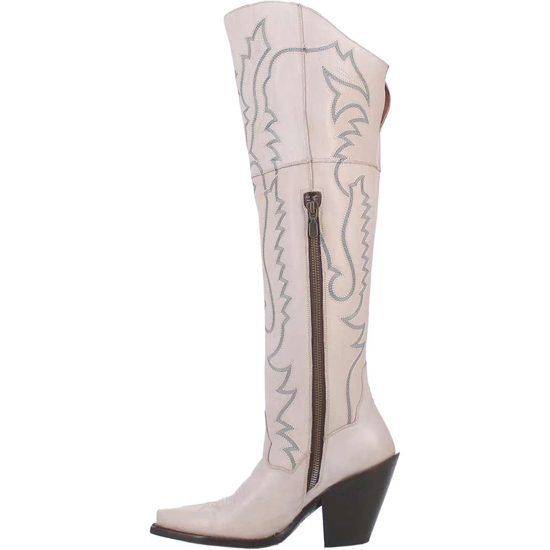 Dan Post Women's Loverly Thigh High Cowgirl Boots 3 Dan Post Women's Loverly Thigh High Cowgirl Boots - Image 3