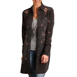 Stetson Women's Southwest Denim Shirt Dress -Western Fashion Ladies img69206 stetson women s southwest denim shirt dress