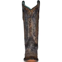 Corral Boot Co. Women's Leopard Weaved Cowgirl Boots -Western Fashion Ladies img69973 corral boot co women s leopard weaved cowgirl boots