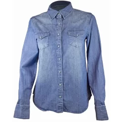 Cruel Denim Women's Denim Snap Shirt