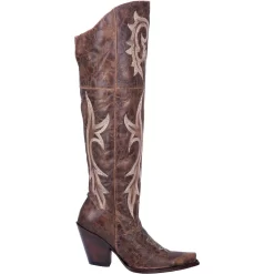 Dan Post Women's Jilted Leather Over The Knee Cowgirl Boots 11 Dan Post Women's Jilted Leather Over The Knee Cowgirl Boots -Western Fashion Ladies img70372 dan post women s jilted leather over the knee cowgirl boots