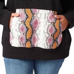 Wrangler Women's Retro Snake Print Hoodie -Western Fashion Ladies img70686 wrangler women s retro snake print hoodie