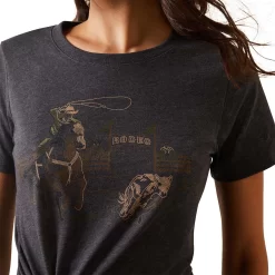 Ariat Women's Rodeo Stitches T-Shirt -Western Fashion Ladies img71705 ariat women s rodeo stitches t shirt