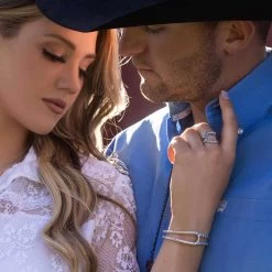 Montana Silversmiths In Step Crystal Open Ring -Western Fashion Ladies img72398 montana silversmiths in step crystal open ring