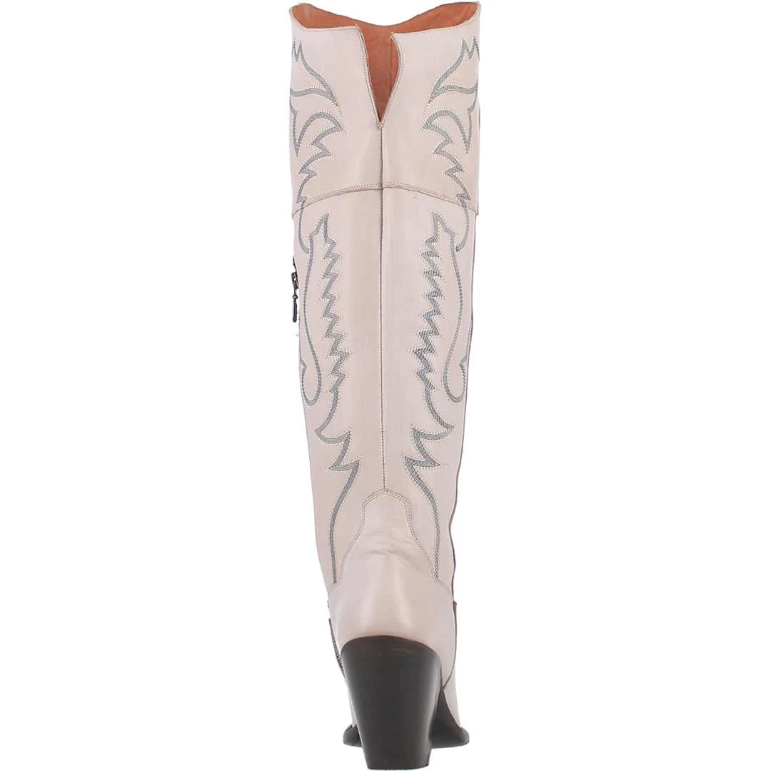 Dan Post Women's Loverly Thigh High Cowgirl Boots 6 Dan Post Women's Loverly Thigh High Cowgirl Boots - Image 6