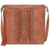 Montana West Whipstitch Crossbody Bag