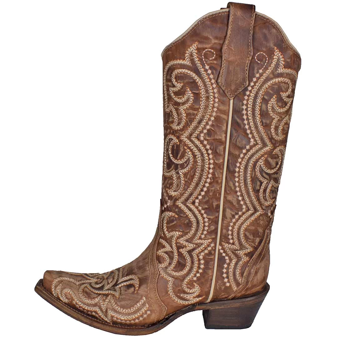 Circle G Women's Sequence Embroidery Cowgirl Boots 2 Circle G Women's Sequence Embroidery Cowgirl Boots - Image 2