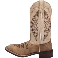 Laredo Women's Symmetrical Design Square Toe Cowgirl Boots -Western Fashion Ladies img75084 laredo women s symmetrical design square toe cowgirl boots