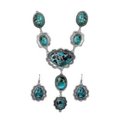 Wyo-Horse Women's Stone Jewelry Set