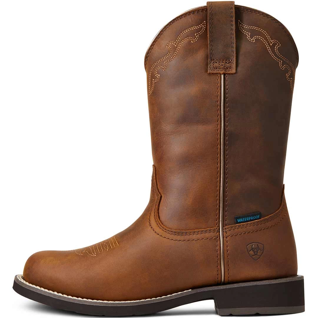 Ariat Women's Delilah Round Toe Waterproof Cowgirl Boots 3 Ariat Women's Delilah Round Toe Waterproof Cowgirl Boots - Image 3