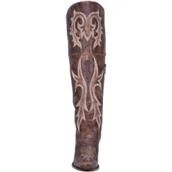 Dan Post Women's Jilted Leather Over The Knee Cowgirl Boots 12 Dan Post Women's Jilted Leather Over The Knee Cowgirl Boots -Western Fashion Ladies img81651 dan post women s jilted leather over the knee cowgirl boots