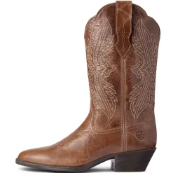 Ariat Women's Heritage R Toe StretchFit Cowgirl Boots -Western Fashion Ladies img83043 ariat women s heritage r toe stretchfit cowgirl boots