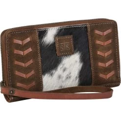 STS Ranchwear Cowhide Saddle Tramp Bentley Wallet