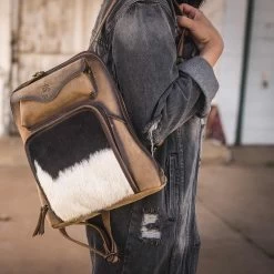 STS Ranchwear Cowhide Sunny Backpack -Western Fashion Ladies img83827 sts ranchwear cowhide sunny backpack