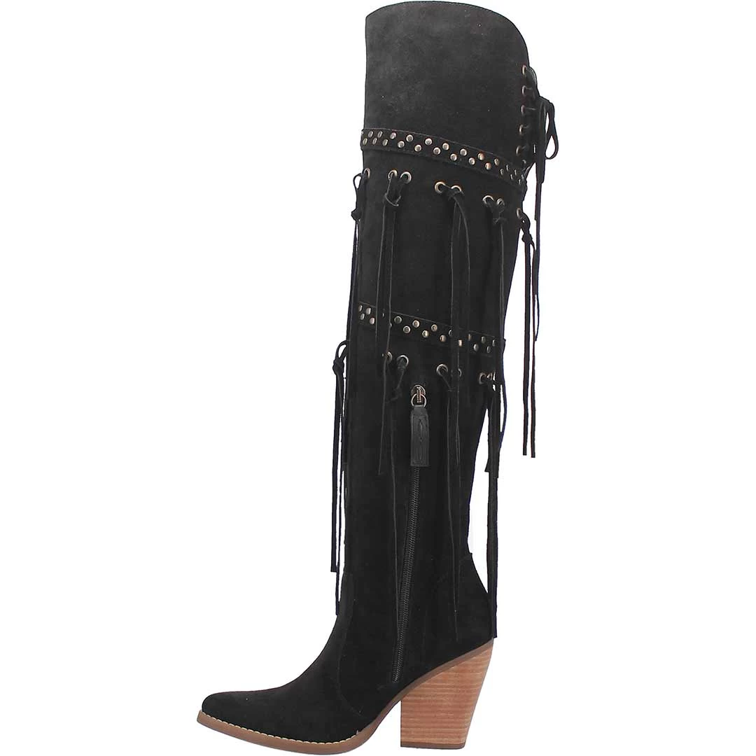 Dingo Women's Witchy Woman Leather Cowgirl Boots 3 Dingo Women's Witchy Woman Leather Cowgirl Boots - Image 3