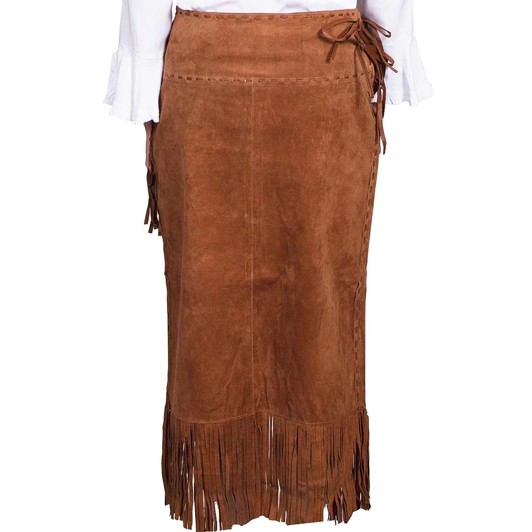 Scully Women's Fringe Wrap Skirt 4 Scully Women's Fringe Wrap Skirt - Image 4