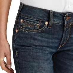 Ariat Women's R.E.A.L. Mid Rise Amora Bootcut Jeans -Western Fashion Ladies img85729 ariat women s r e a l mid rise amora bootcut jeans