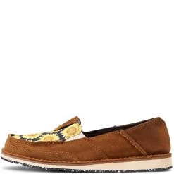 Ariat Women's Cruiser Sunflower Print Slip-On Shoes -Western Fashion Ladies img85918 ariat women s cruiser sunflower print slip on shoes
