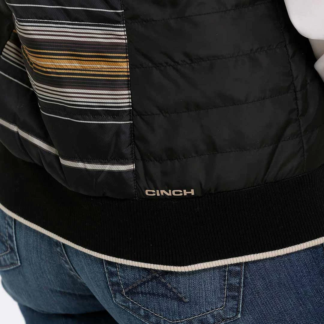 Cinch Women's Quilted Reversible Stripe Vest 4 Cinch Women's Quilted Reversible Stripe Vest - Image 4