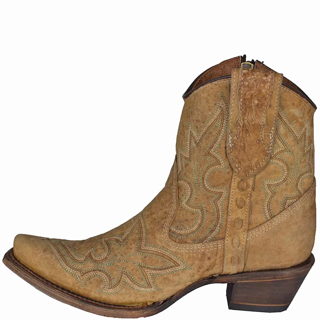 Circle G Women's Embroidered Ankle Cowgirl Boots 9 Circle G Women's Embroidered Ankle Cowgirl Boots - Image 9