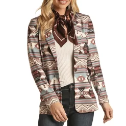Rock & Roll Cowgirl Women's Aztec Blazer