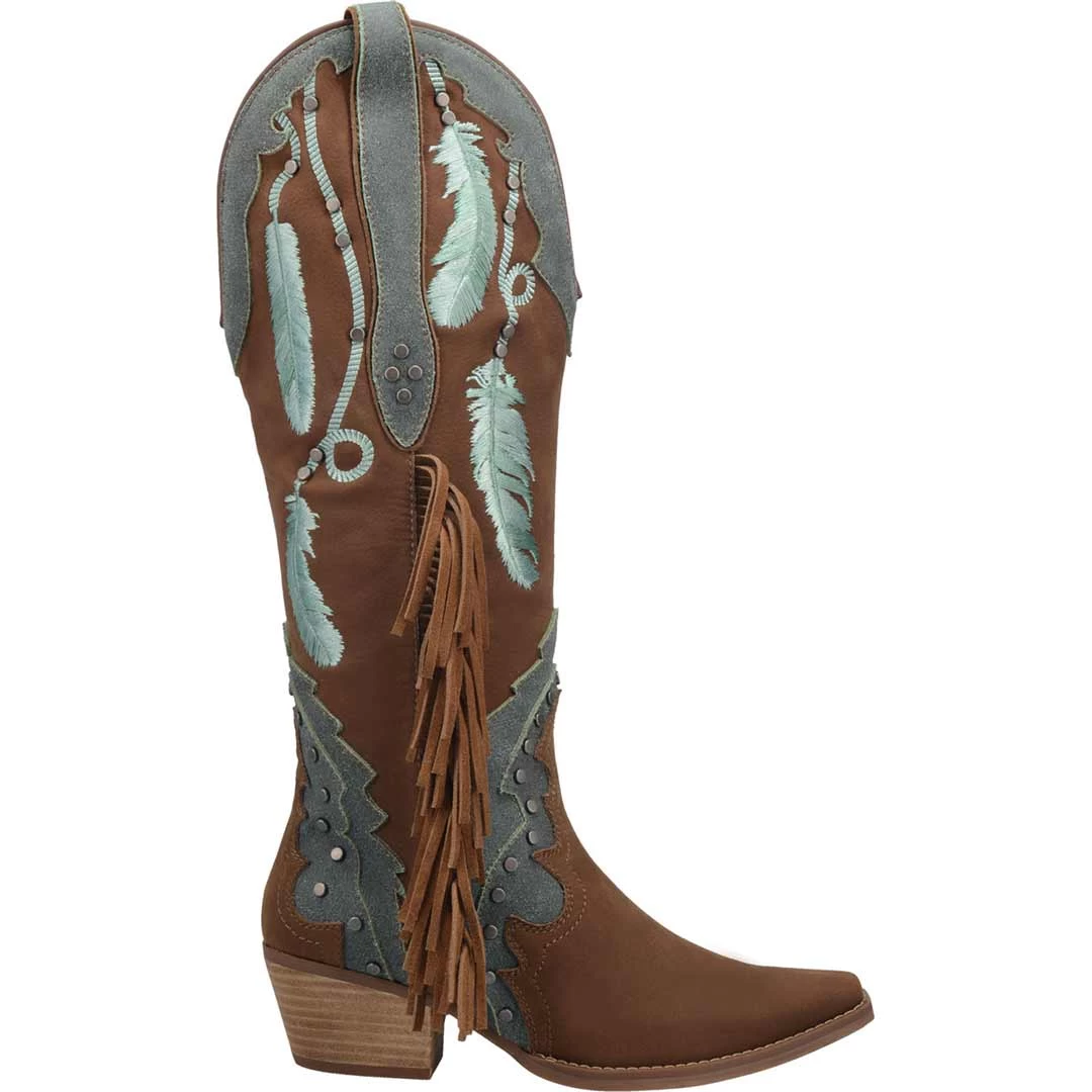 Dingo Women's Dream Catcher Leather Cowgirl Boots 12 Dingo Women's Dream Catcher Leather Cowgirl Boots - Image 12