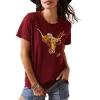 Ariat Women's REAL Daisy Steer T-Shirt