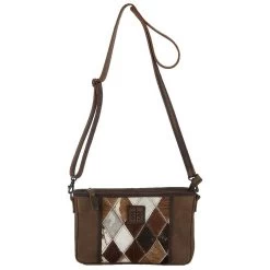 STS Ranchwear Women's Diamond Cowhide Crossbody Bag