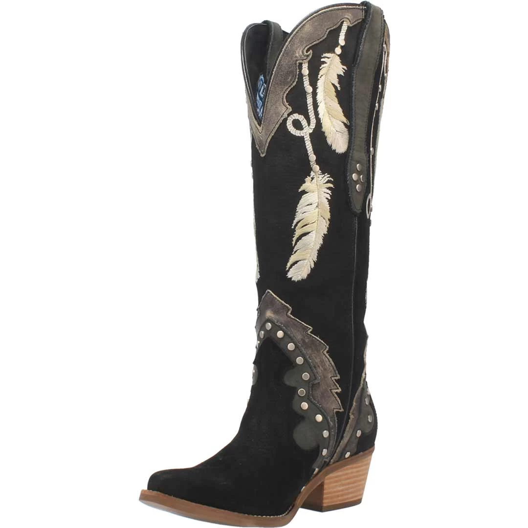 Dingo Women's Dream Catcher Leather Cowgirl Boots 1 Dingo Women's Dream Catcher Leather Cowgirl Boots