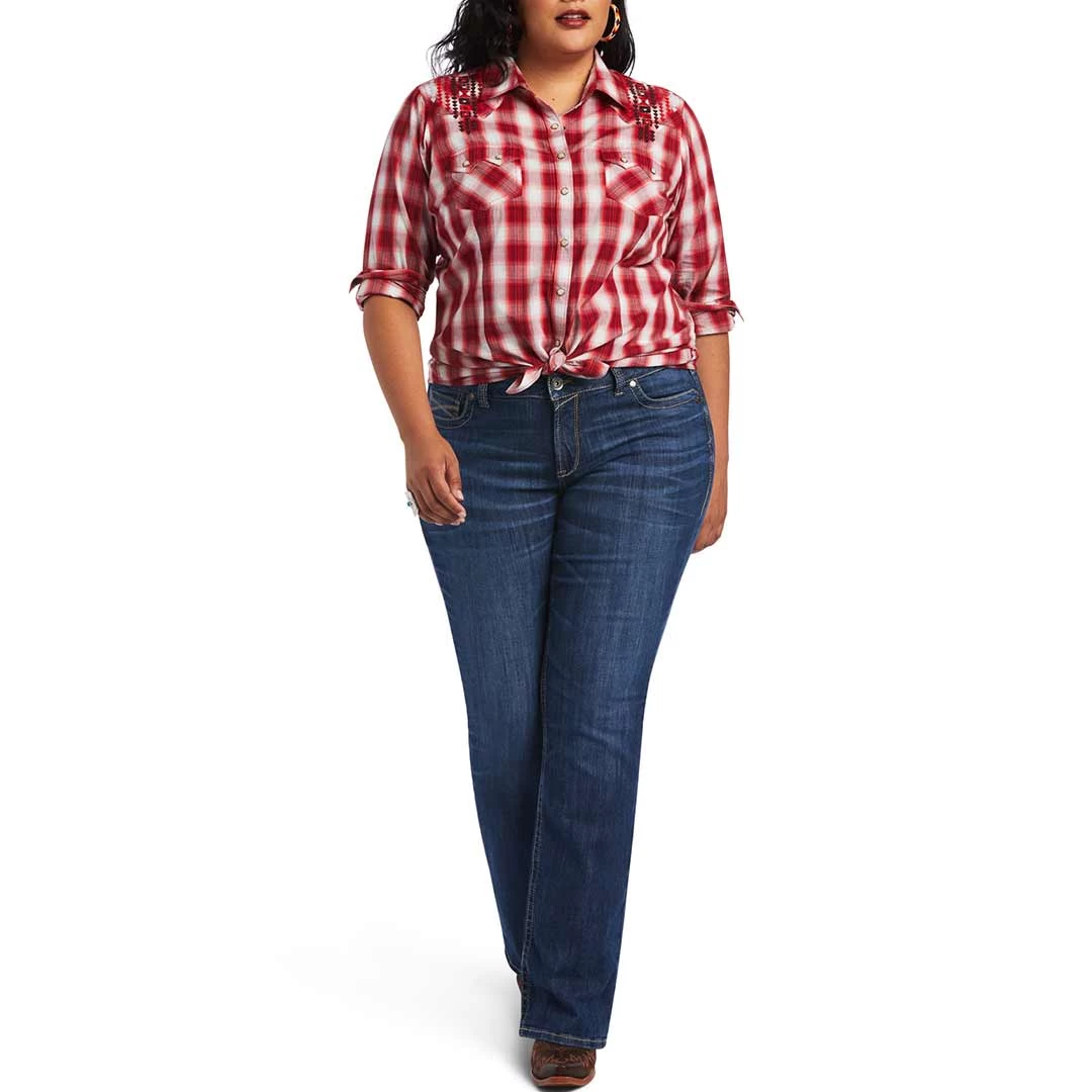 Ariat Women's REAL Ruby Snap Shirt 6 Ariat Women's REAL Ruby Snap Shirt - Image 6