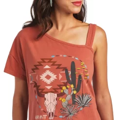 Ariat Women's Around And Around T-Shirt -Western Fashion Ladies img92694 ariat women s around and around t shirt