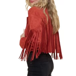 Saints & Hearts Women's Fringe Suede Cropped Jacket 21 Saints & Hearts Women's Fringe Suede Cropped Jacket -Western Fashion Ladies img93861 saints hearts women s fringe suede cropped jacket