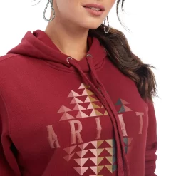 Ariat Women's REAL Beartooth Hoodie -Western Fashion Ladies img94043 ariat women s real beartooth hoodie