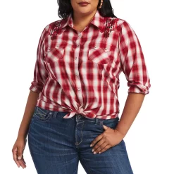 Ariat Women's REAL Ruby Snap Shirt 10 Ariat Women's REAL Ruby Snap Shirt -Western Fashion Ladies img95544 ariat women s real ruby snap shirt