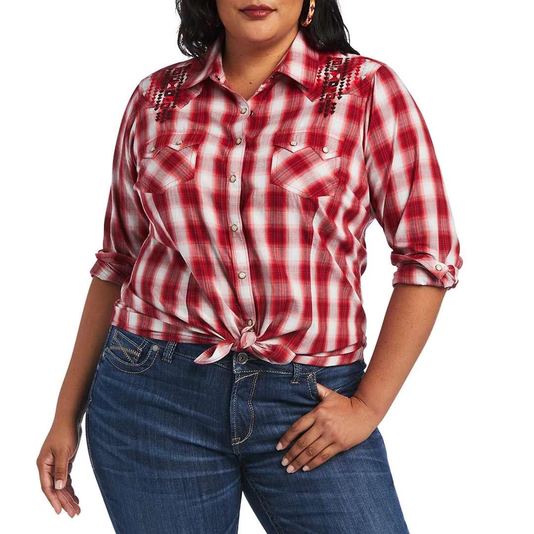 Ariat Women's REAL Ruby Snap Shirt 4 Ariat Women's REAL Ruby Snap Shirt - Image 4