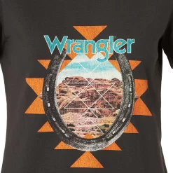 Wrangler Women's Retro Horseshoe Graphic T-shirt -Western Fashion Ladies img98683 wrangler women s retro horseshoe graphic t shirt