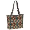 Justin Aztec Jacquard Tote Bag