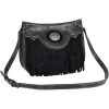 Justin Concho And Fringe Shoulder Bag
