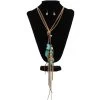 M&F Western Leather And Turquoise Jewelry Set