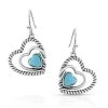 Montana Silversmiths Clearer Ponds Earrings