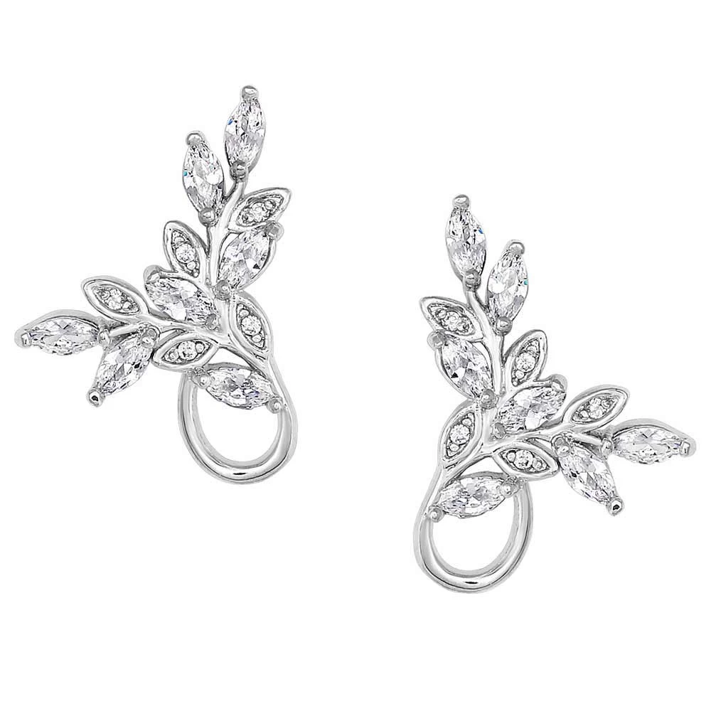 Montana Silversmiths Frozen In Time Leaf Earrings 1 Montana Silversmiths Frozen In Time Leaf Earrings