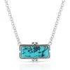 Montana Silversmiths Looking Glass Turquoise Necklace