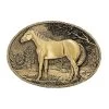 Montana Silversmiths Women's Standing Horse Attitude Buckle