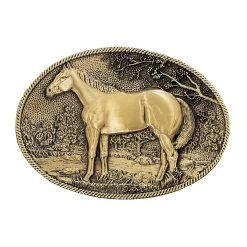 Montana Silversmiths Women's Standing Horse Attitude Buckle