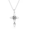 Montana Silversmiths Star Of Wonder Crystal Cross Necklace