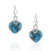 Montana Silversmiths Untamable Heart Earrings